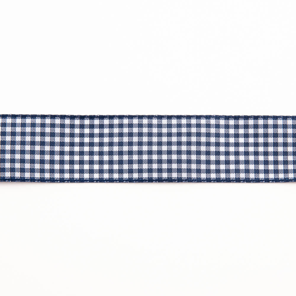 Navy Vichy Ribbon - Ribes y Casals