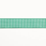 Green Gingham Ribbon - Ribes y Casals
