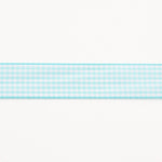 Turquoise Vichy Ribbon - Ribes y Casals