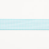 Turquoise Vichy Ribbon - Ribes y Casals