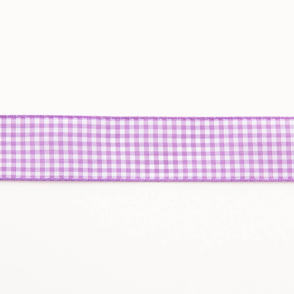 Lilac Vichy Ribbon - Ribes y Casals