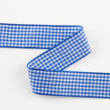 Medium Blue Vichy Ribbon - Ribes y Casals