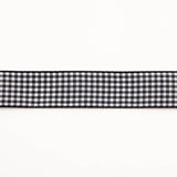 Black Gingham Ribbon - Ribes y Casals