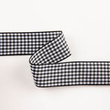 Black Gingham Ribbon - Ribes y Casals