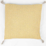 Yellow Rustic Decorative Cushion 45x45cm - Ribes y Casals