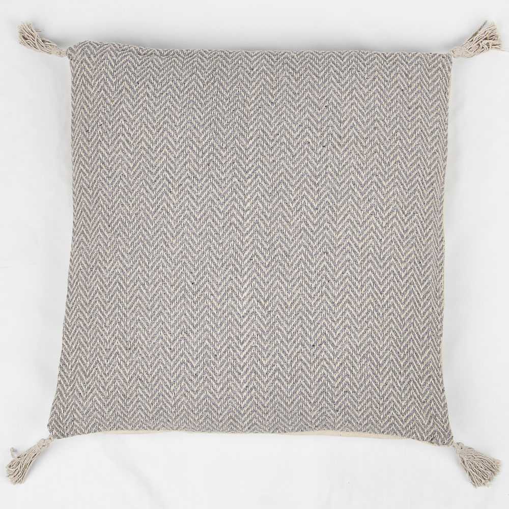 Rustic Decorative Cushion Gray 45x45cm - Ribes y Casals