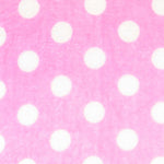 Minky Polka Dots Pink - Ribes y Casals