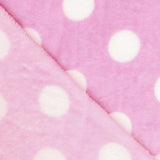 Minky Polka Dots Pink - Ribes y Casals