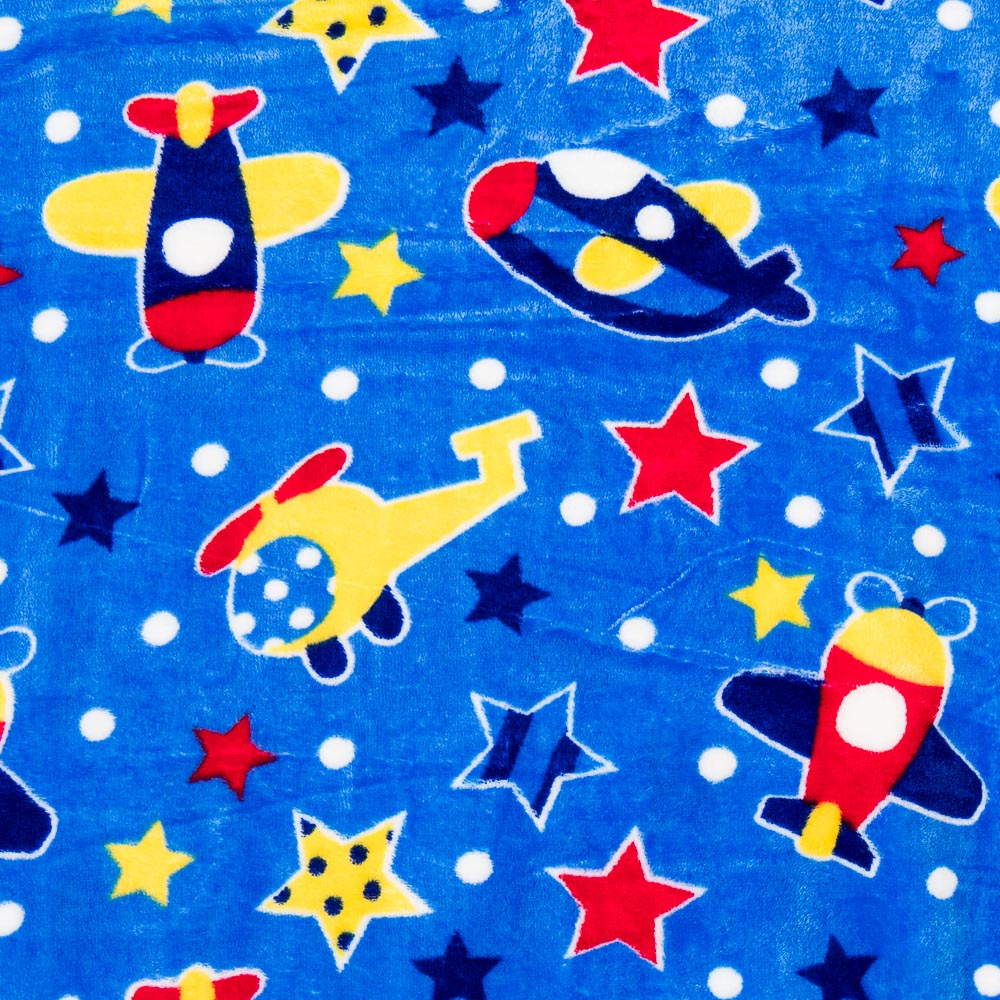 Minky Blue Aircraft - Ribes y Casals