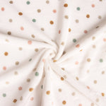 Coral Fleece Polka Dots - Ribes y Casals