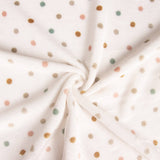 Coral Fleece Polka Dots - Ribes y Casals