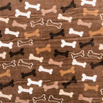Minky Bones Brown - Ribes y Casals