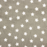 Minky Stars Grey - Ribes y Casals