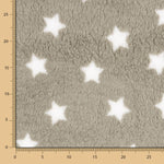 Minky Stars Grey - Ribes y Casals