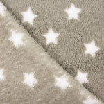 Minky Stars Grey - Ribes y Casals