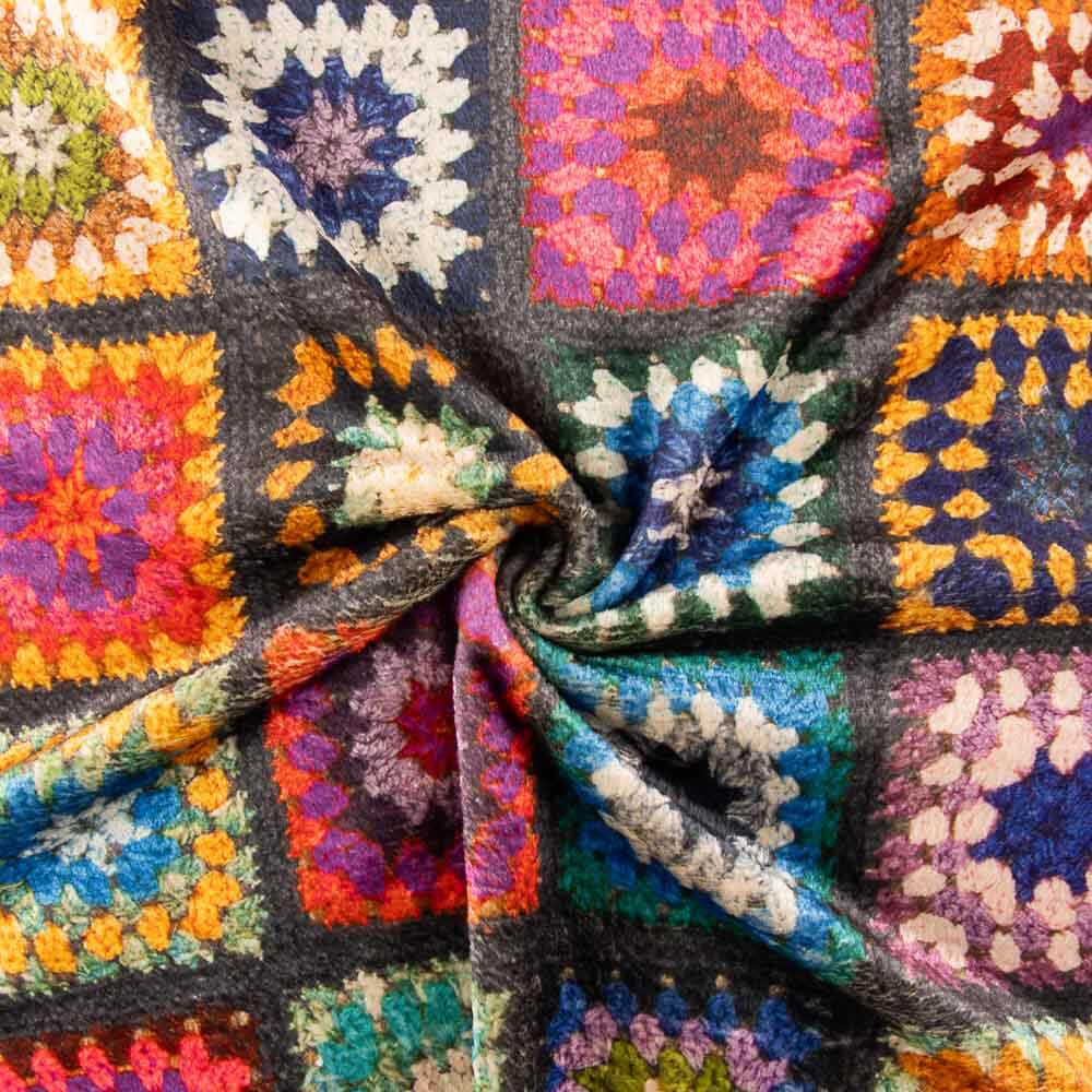 Mosaic Crochet Printed Coraline - Ribes y Casals