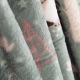 Scrap Piqué Fabric Oeil de Perdrix Print Pink 250x160cm - Ribes y Casals