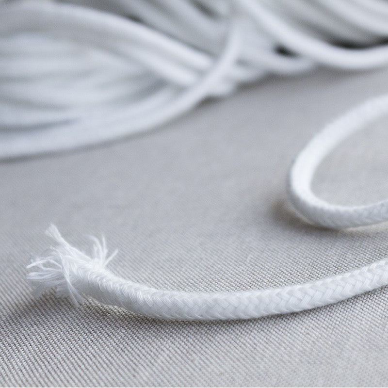 Cotton Cordon White 60mm - Ribes y Casals