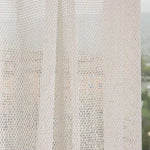 Mesh Curtain Ecru Threads - Ribes y Casals