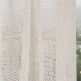 Mesh Curtain Ecru Threads - Ribes y Casals
