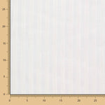 Retal Cortina Jacquard Listado Blanco 175x300 cm - Ribes y Casals