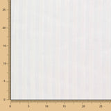 Retal Cortina Jacquard Listado Blanco 175x300 cm - Ribes y Casals