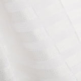 Retal Cortina Jacquard Listado Blanco 175x300 cm - Ribes y Casals