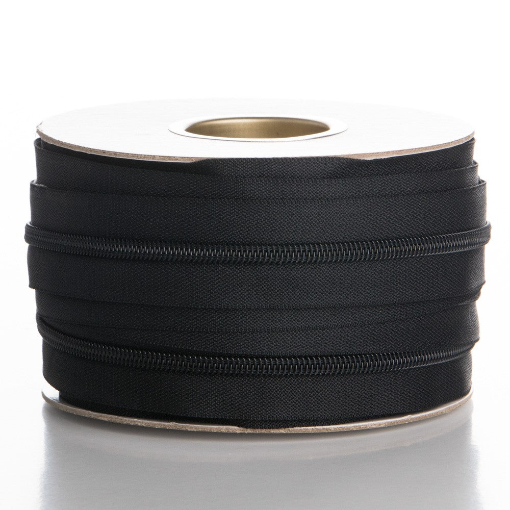 Continuous Zip Mesh 3 Black - Ribes y Casals