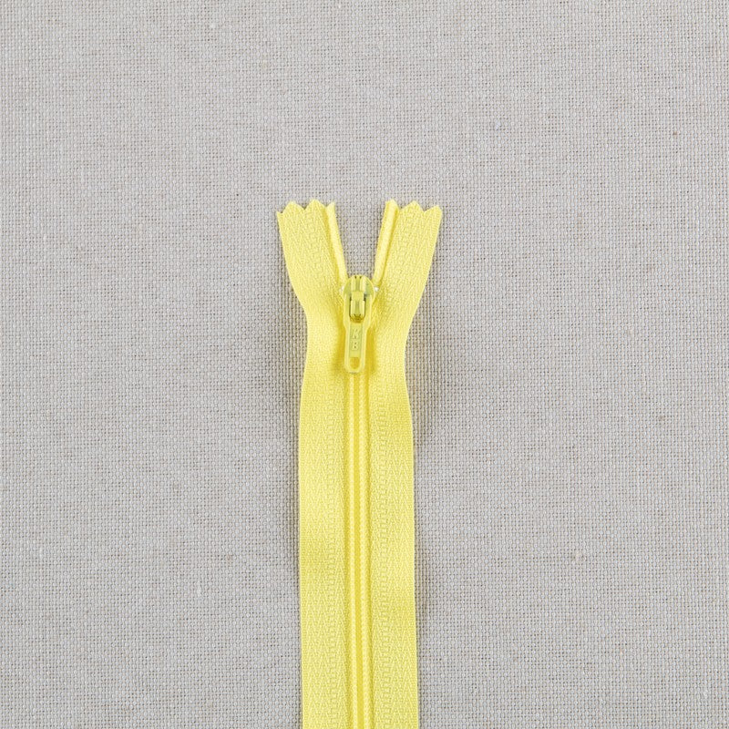 Nylon Zipper 40CM Yellow - Ribes y Casals