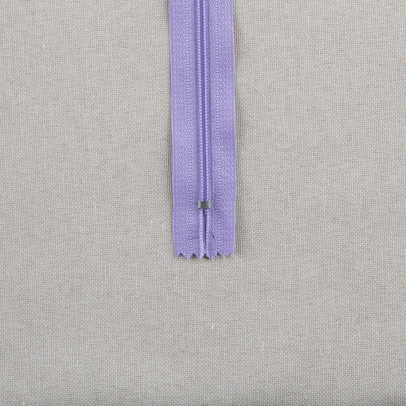 Nylon Zipper 35CM Lilac - Ribes y Casals