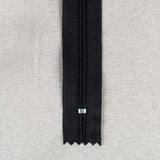 Nylon Zipper 30CM Black - Ribes y Casals