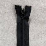 Nylon Zipper 30CM Black - Ribes y Casals