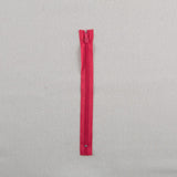 Red 22cm Nylon Zipper - Ribes y Casals