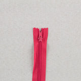 Red 22cm Nylon Zipper - Ribes y Casals