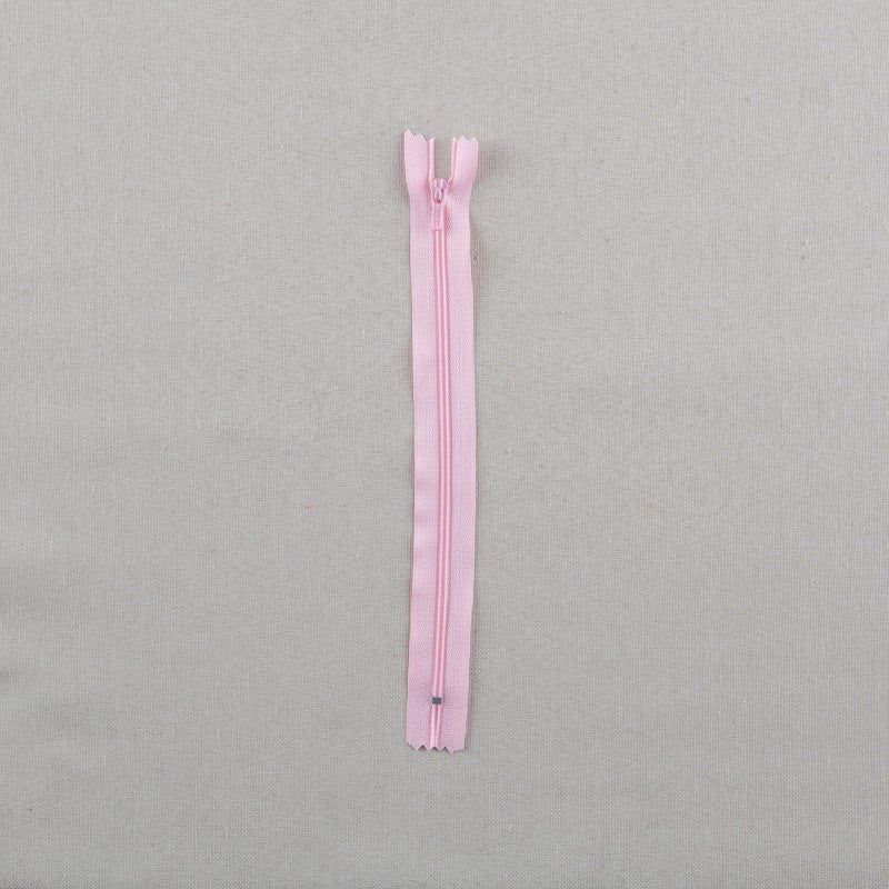 Nylon Zipper 25CM Pink - Ribes y Casals