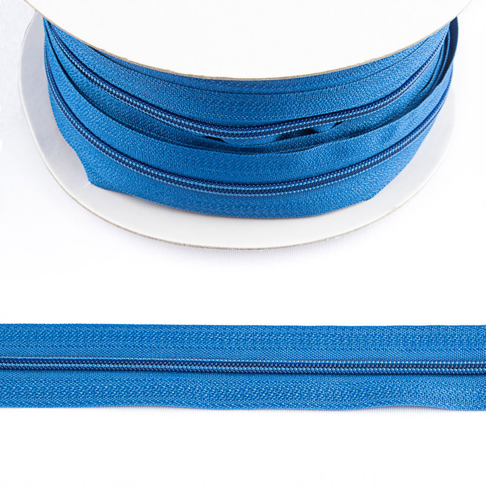 Continuous mesh zipper 3 Blue - Ribes y Casals
