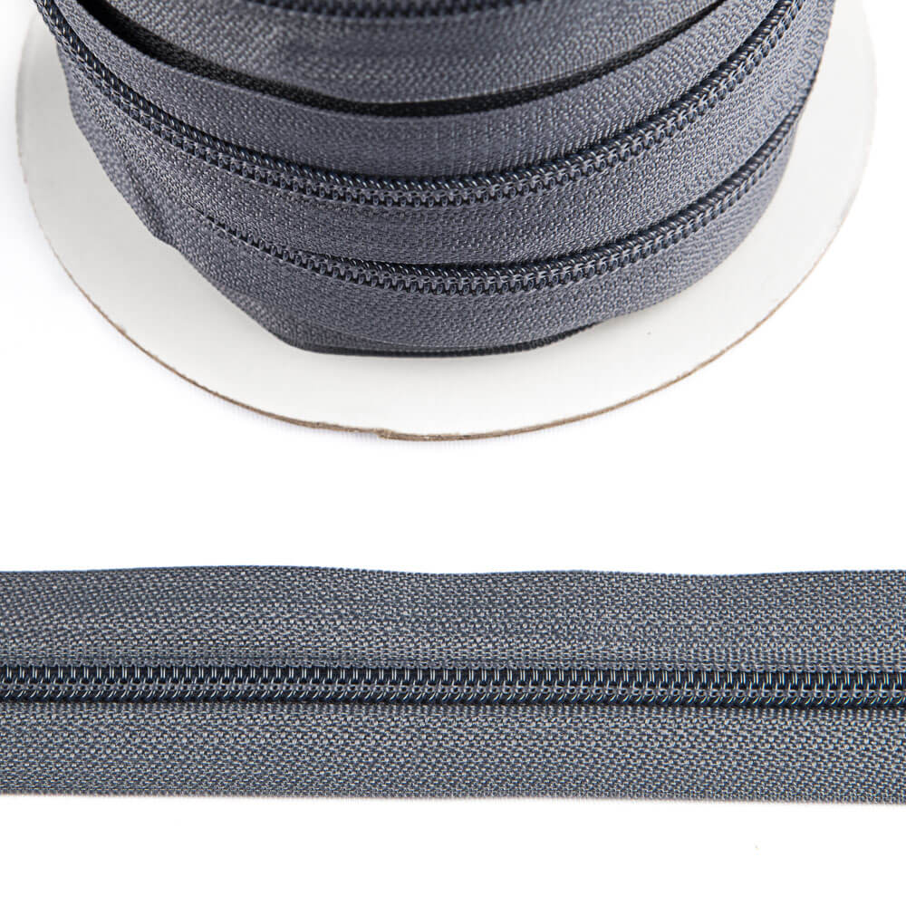 Continuous zip 5 Grey - Ribes y Casals