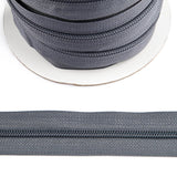 Continuous zip 5 Grey - Ribes y Casals