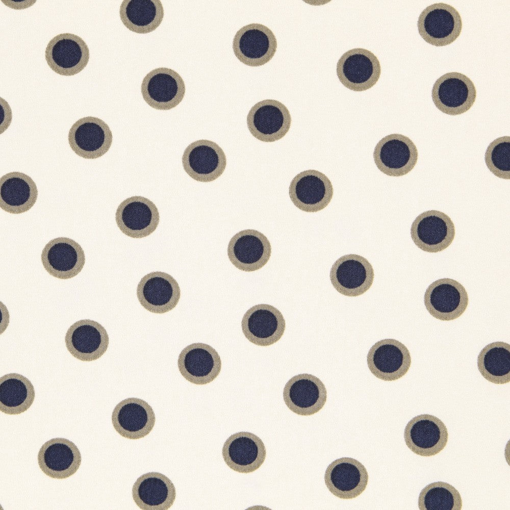 Beige Dots Chinese Crepe - Ribes y Casals