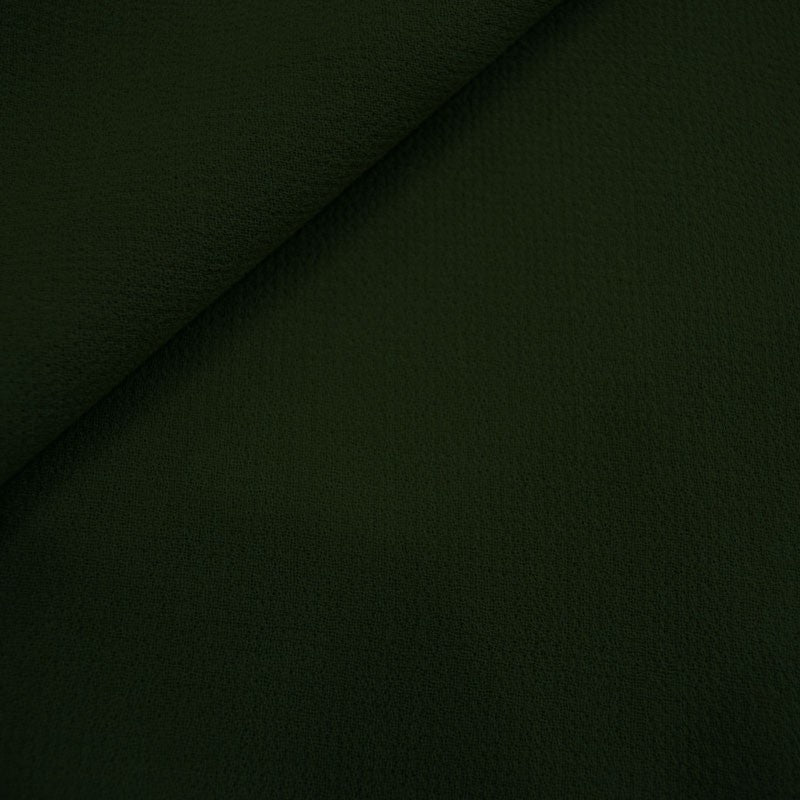 Bottle Green Wool Crepe - Ribes y Casals