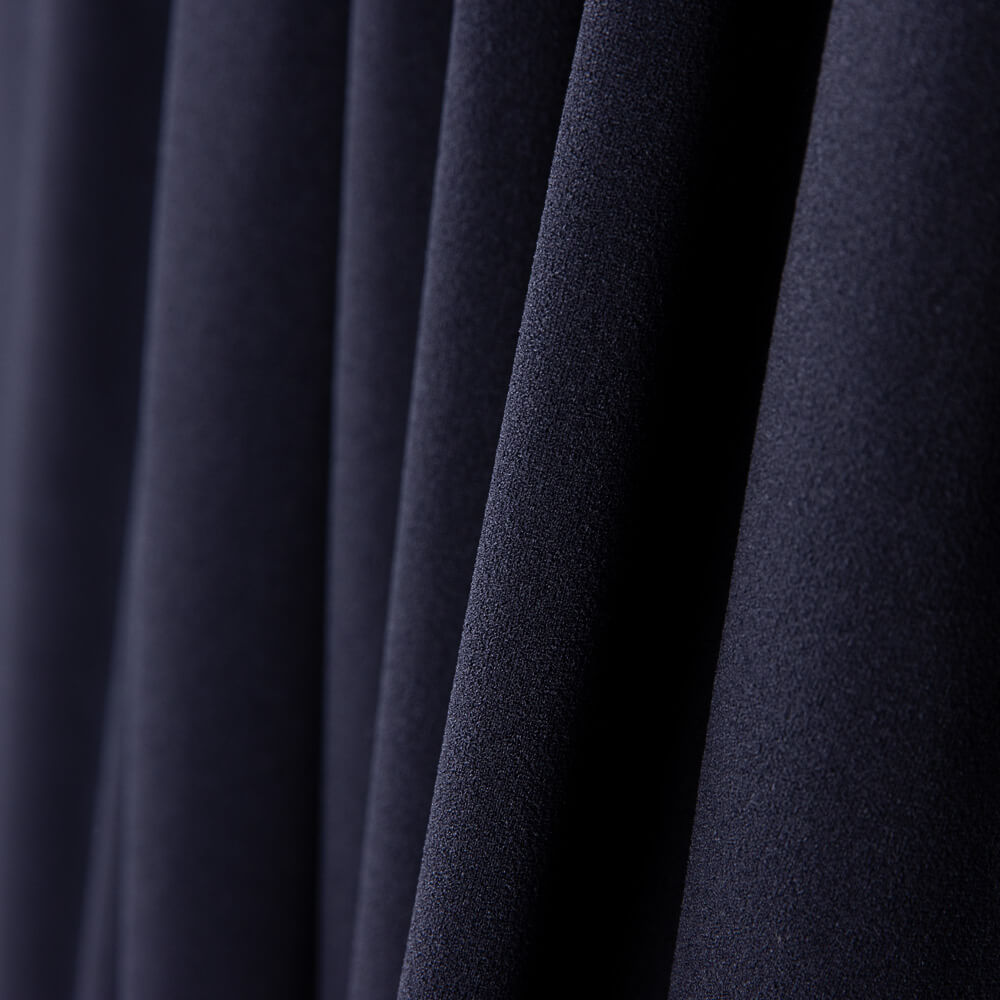 Navy Knit Crepe - Ribes y Casals