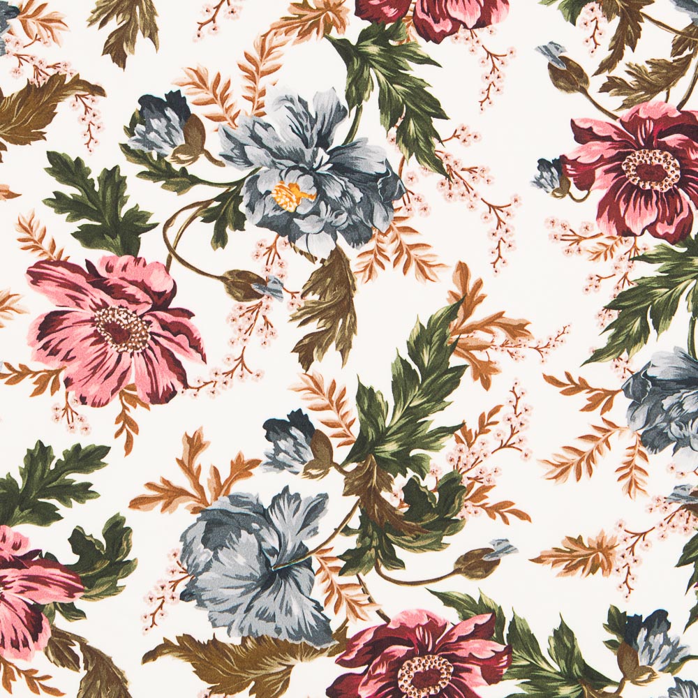 Crep Polyester Cretonne Ecru - Ribes y Casals