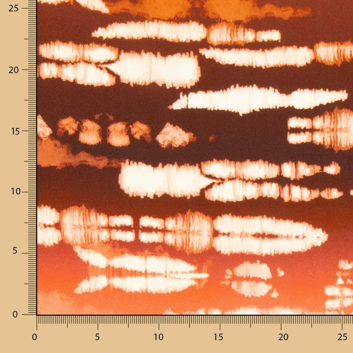 Crep Viscose Tie Dye Tile - Ribes y Casals