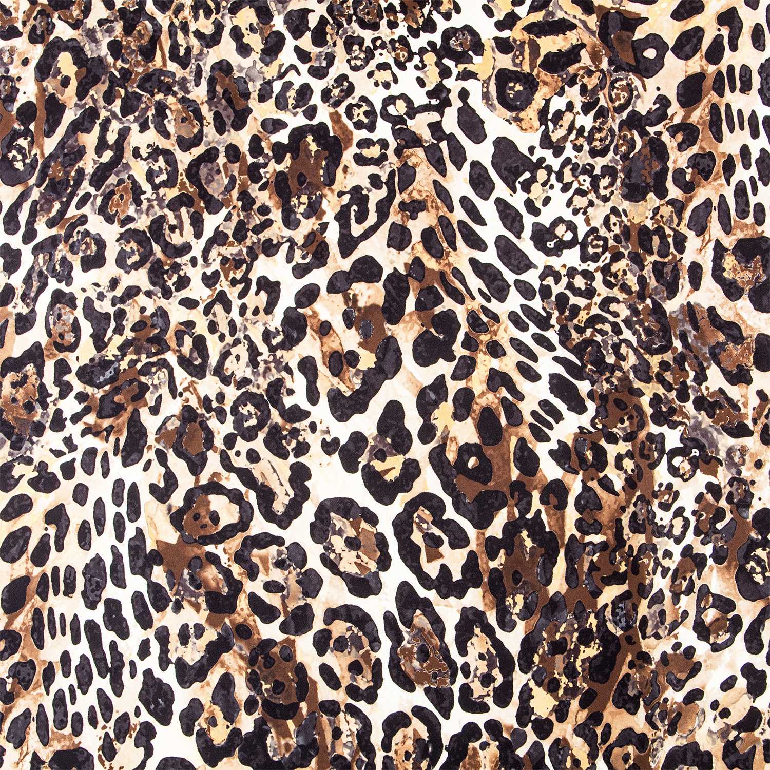 Crepe Animal Print Leopard - Ribes y Casals