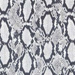 Crepe Animal Print Snake Gray - Ribes y Casals