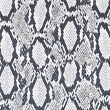 Crepe Animal Print Snake Gray - Ribes y Casals