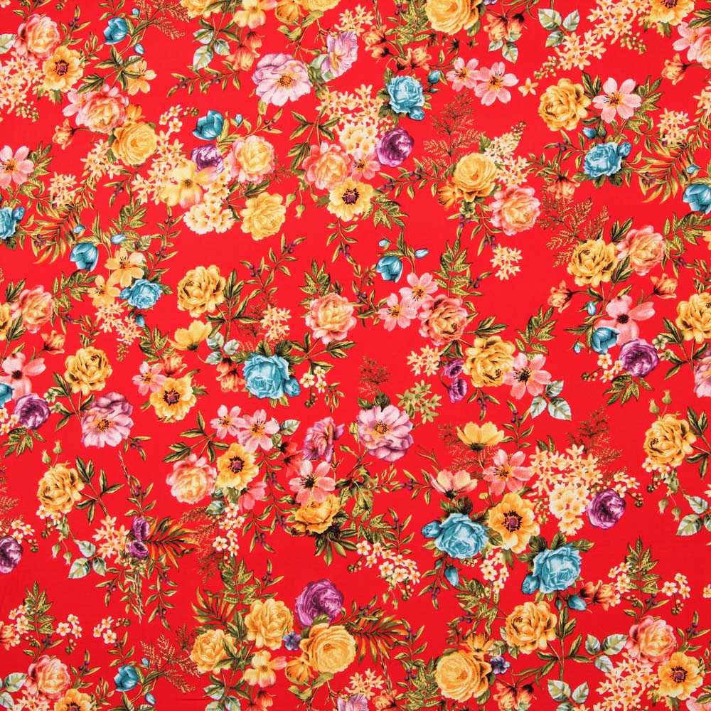 Crepe Red Carnations - Ribes y Casals