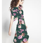 Printed Crepe Exotic Green - Ribes y Casals