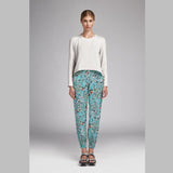 Printed Crepe Forest Aqua - Ribes y Casals