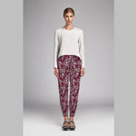 Printed Crepe Branchs Bougainvillea - Ribes y Casals